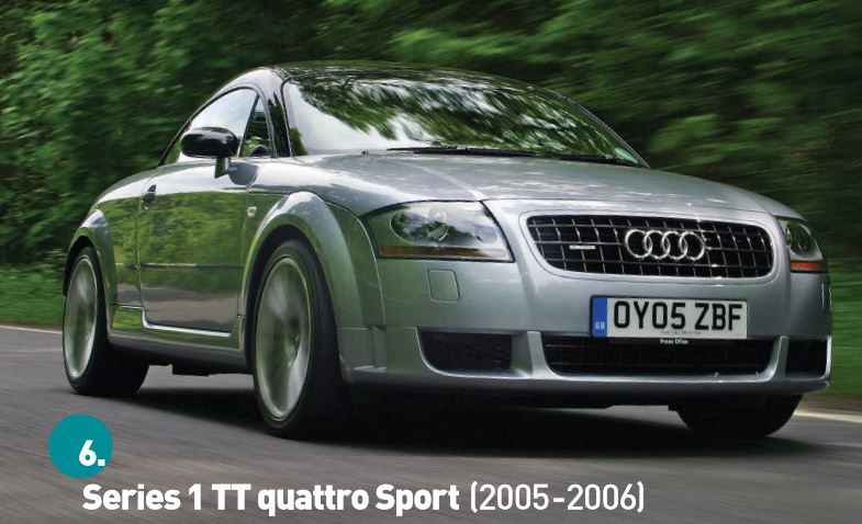 Top 10 Performance Audis 6 Series 1 Tt Quattro Sport 2005 2006